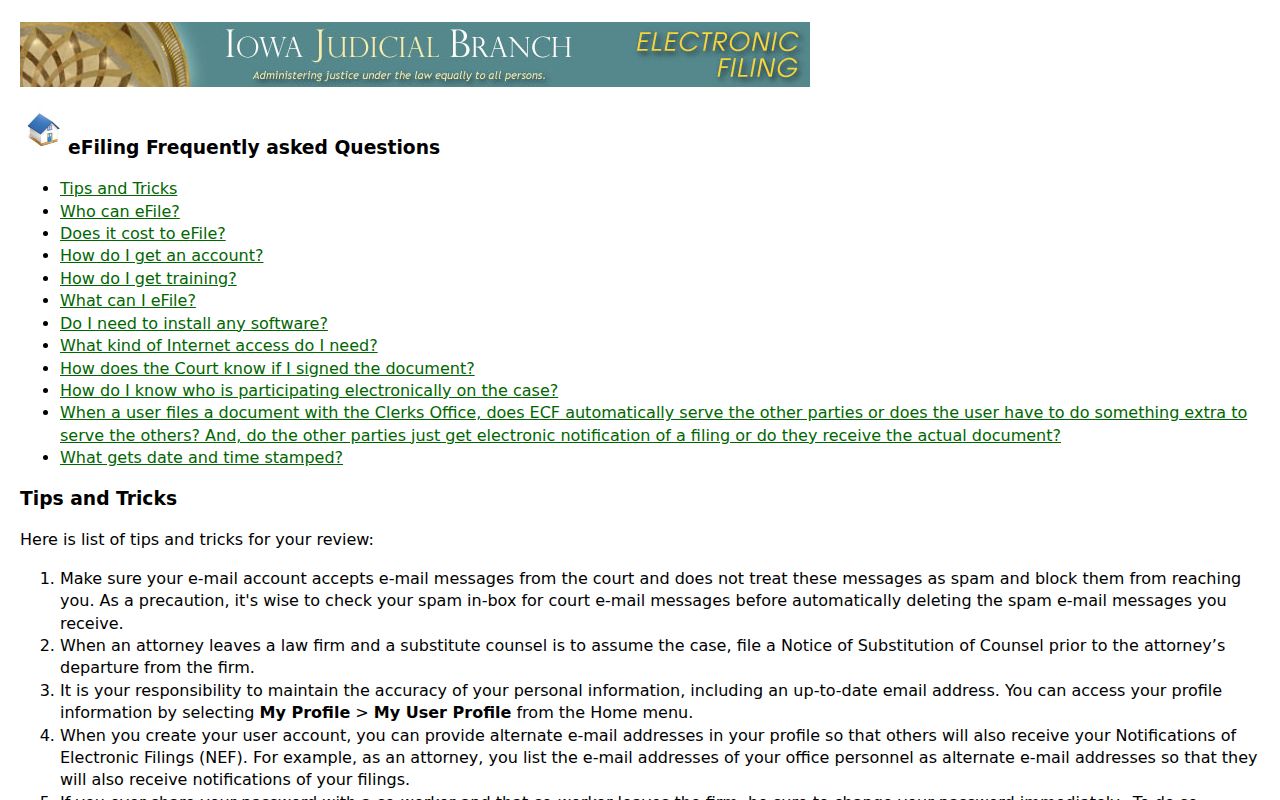 Lincoln County case search and eFlex participant access FAQ